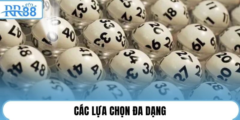 Các lựa chọn đa dạng