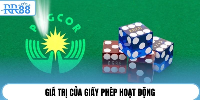 Giá trị của giấy phép hoạt động
